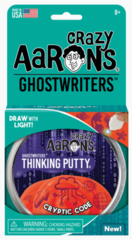 Crazy Aaron's Thinking Putty - Ghostwriters Cryptic Code Tin